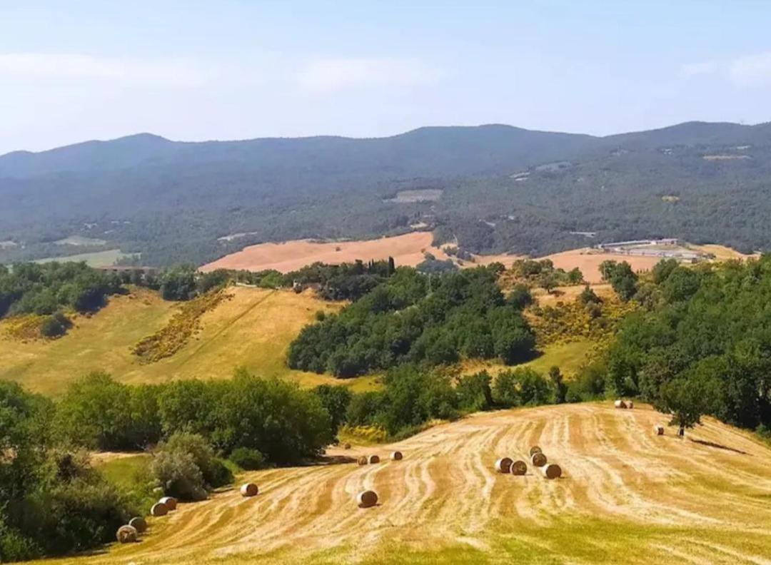 Casa Contadina In Borgo Medievale, Tuscany Monteguidi Eksteriør billede